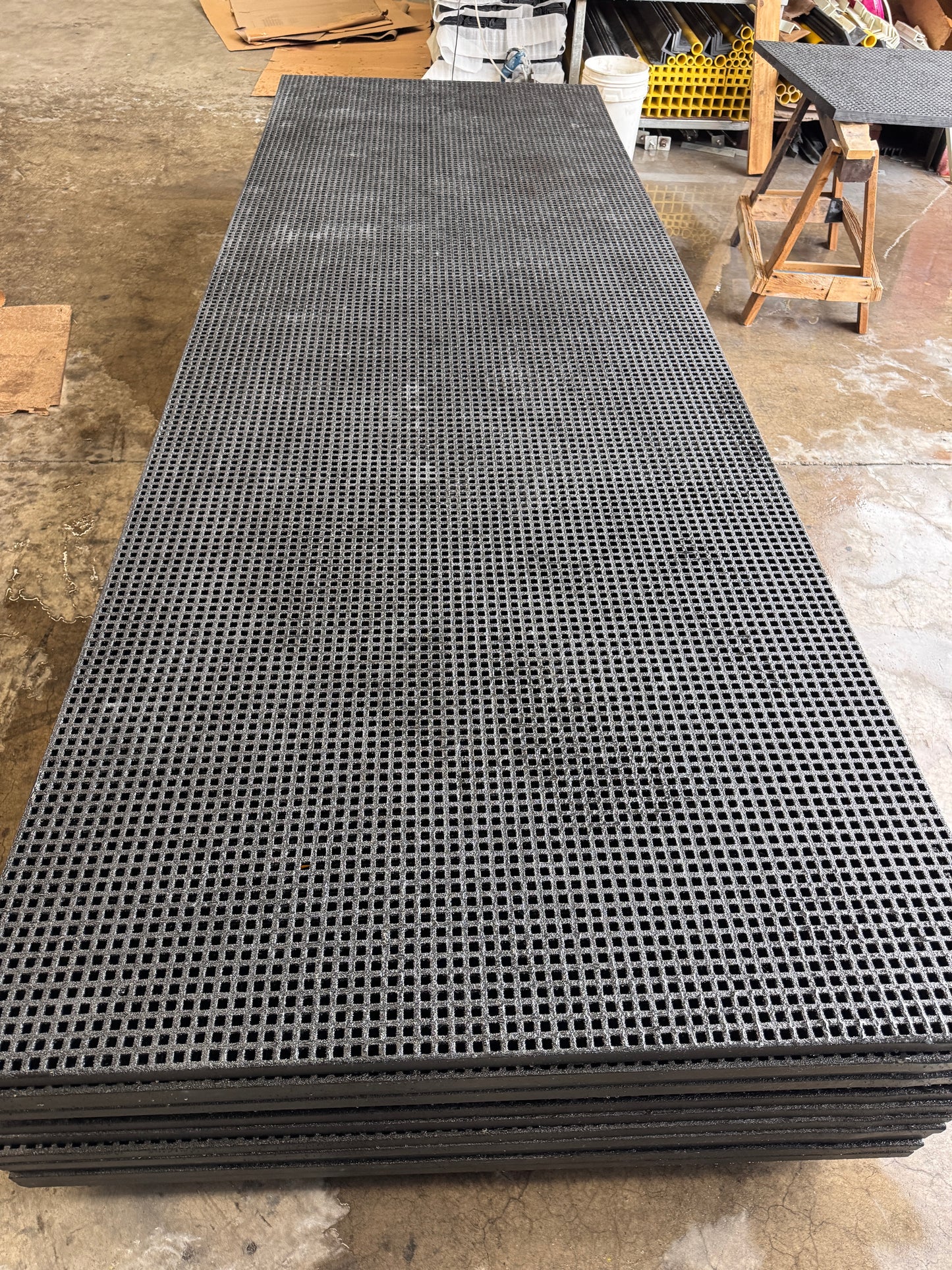 frp grate non-slip grit mini mesh 19x19mm