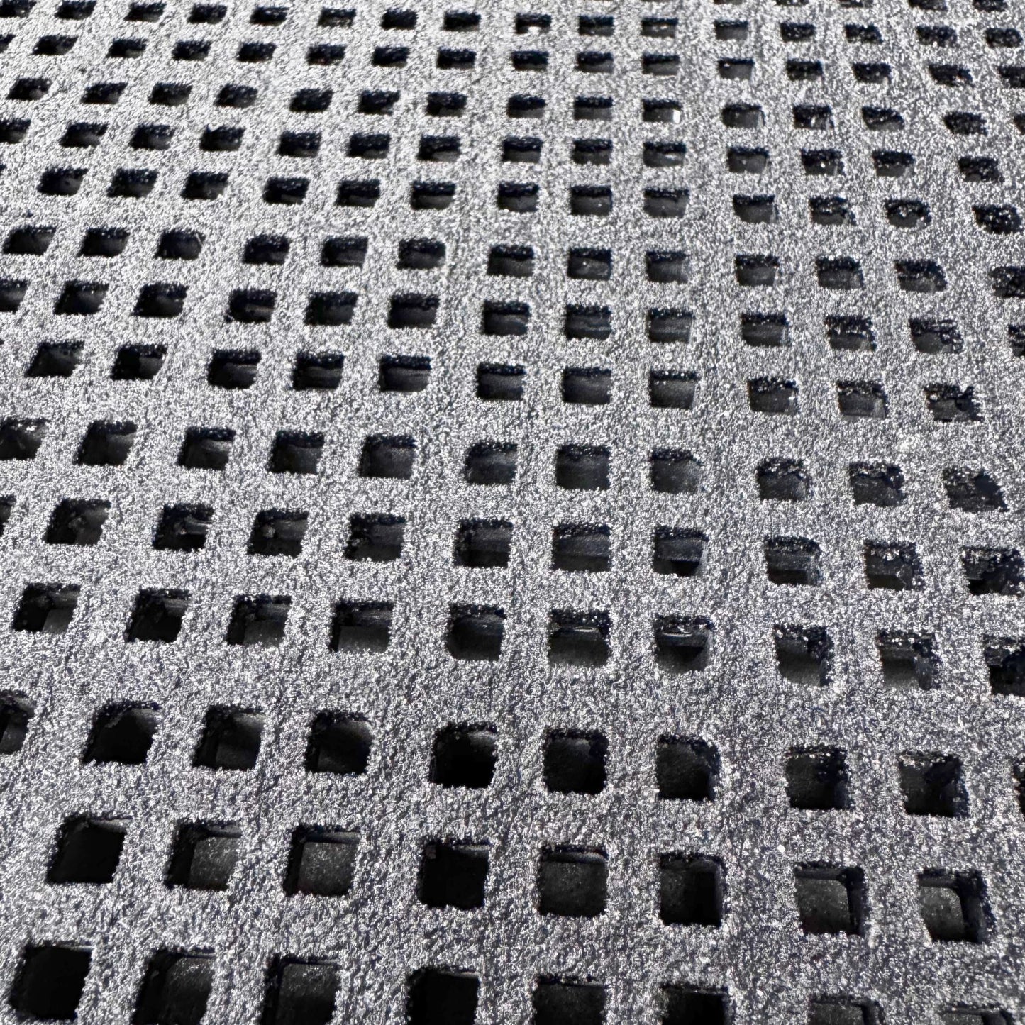 FRP Grating 12.7x12.7mm Micro Mesh non-slip grit