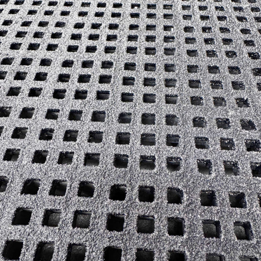 FRP Grating 12.7x12.7mm Micro Mesh non-slip grit