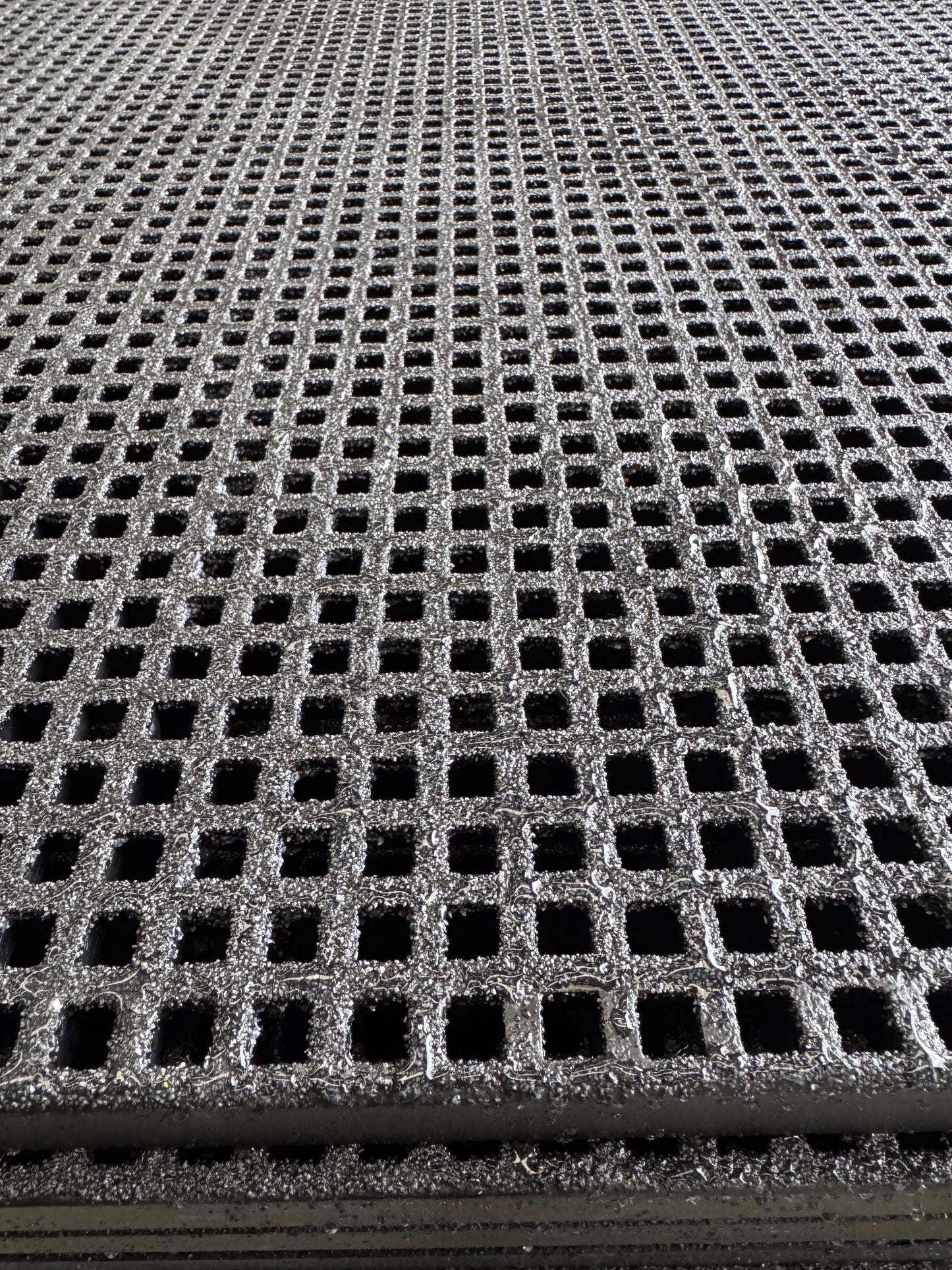 frp grate non-slip grit mini mesh 19x19mm