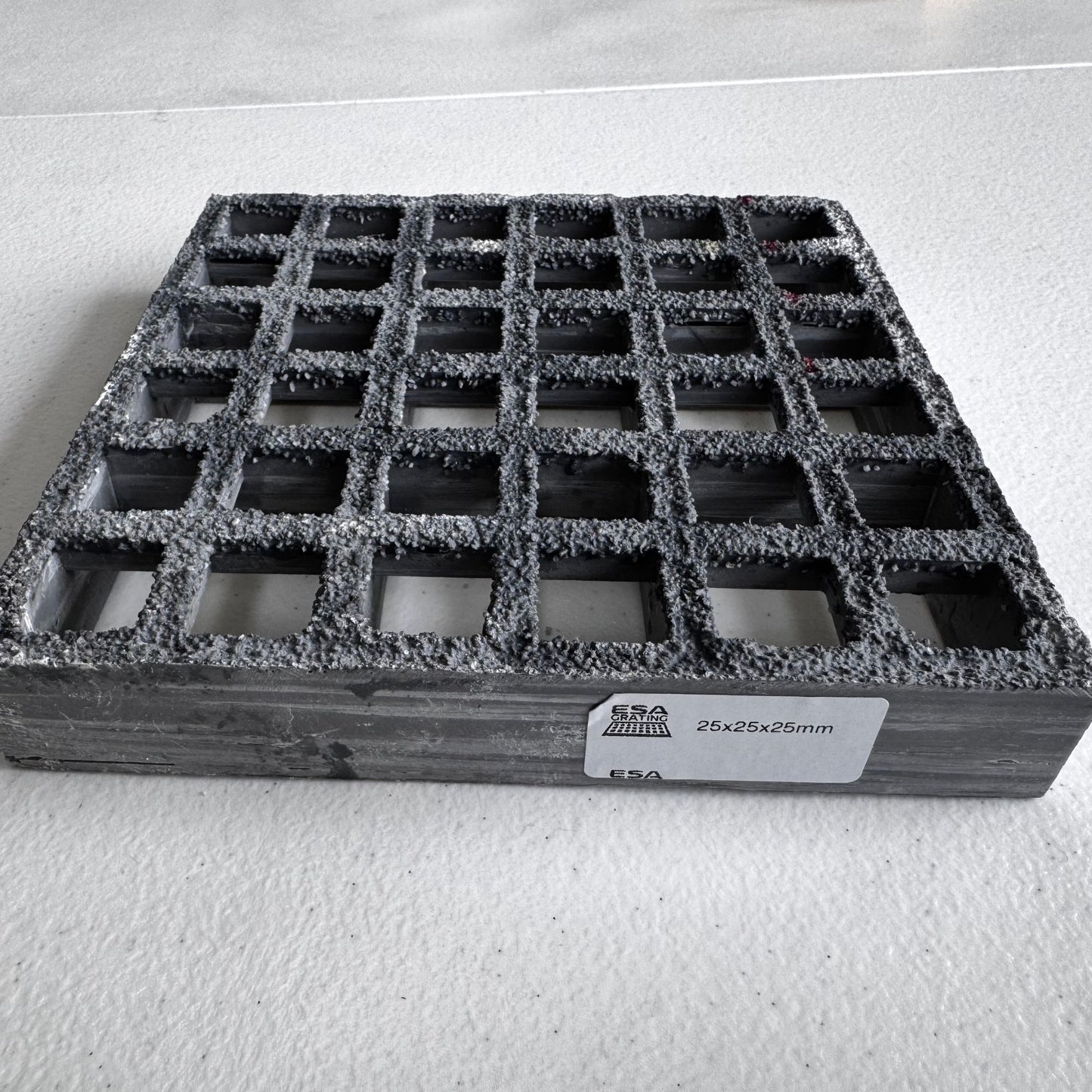 FRP Anti-Slip Grating 25x25mm Mini Mesh 25mm Thick