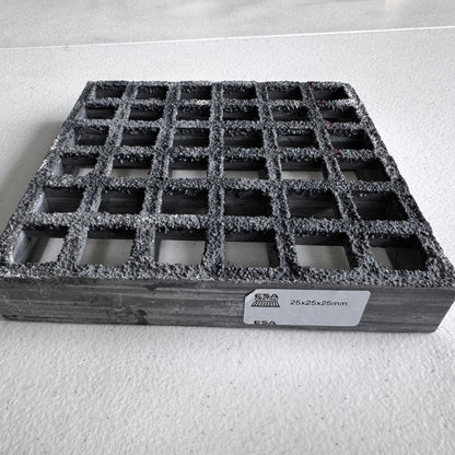 FRP Anti-Slip Grating 25x25mm Mini Mesh 25mm Thick