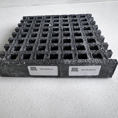 frp grate non-slip grit mini mesh 19x19mm