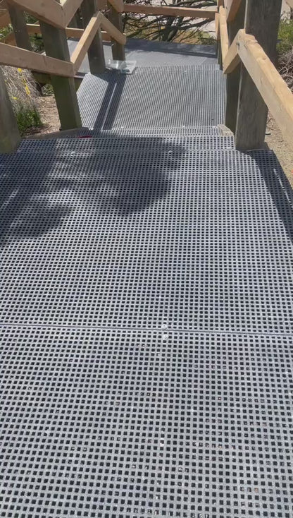 frp grate non-slip grit mini mesh 19x19mm